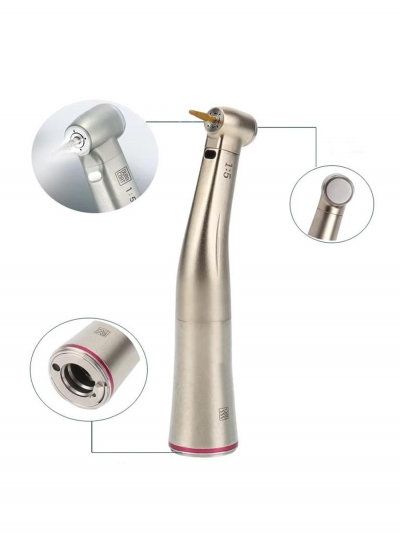 Фото: Стоматологический низкоскоростной угловой наконечник Sunt smil lux 1:5 с генерацией света-4 Стоматологический низкоскоростной угловой наконечник Sunt smil lux 1:5 с генерацией света-4